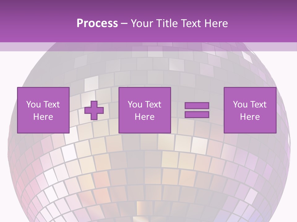 Web Diskothek Silhouette PowerPoint Template