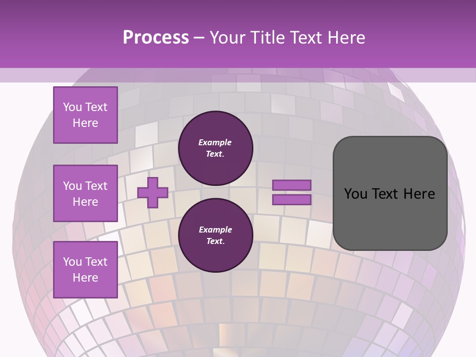 Web Diskothek Silhouette PowerPoint Template