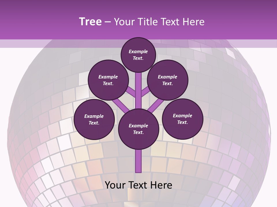 Web Diskothek Silhouette PowerPoint Template