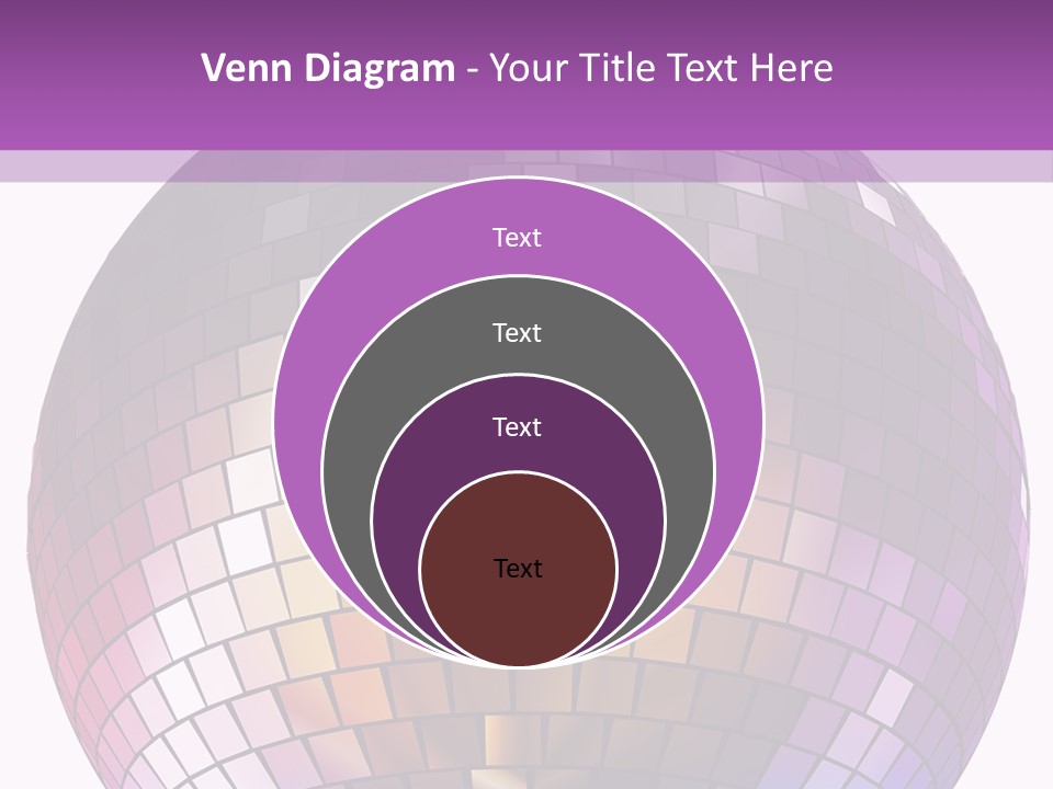 Web Diskothek Silhouette PowerPoint Template