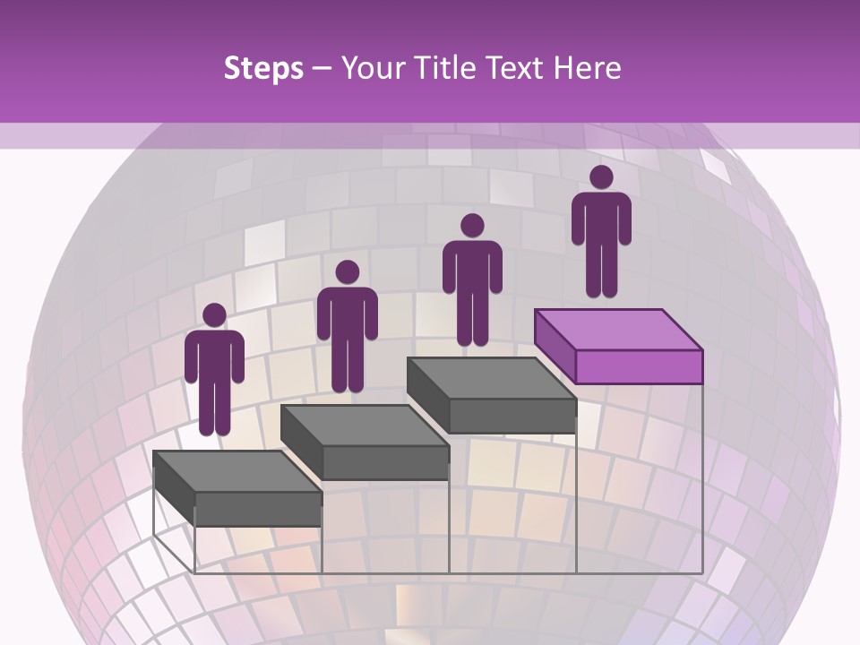 Web Diskothek Silhouette PowerPoint Template