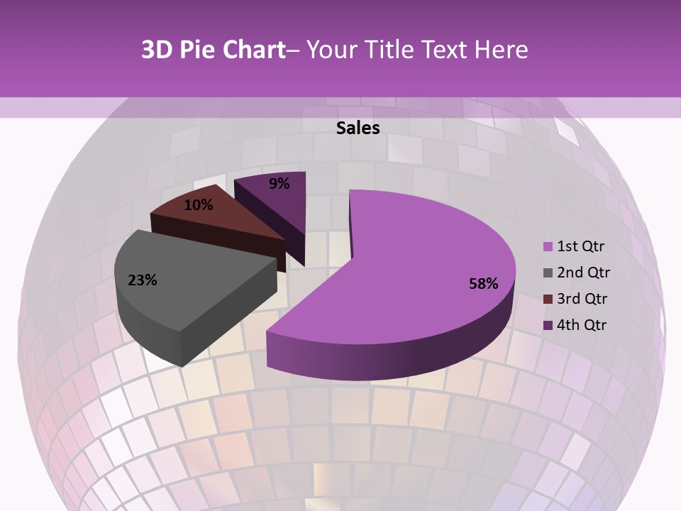 Web Diskothek Silhouette PowerPoint Template