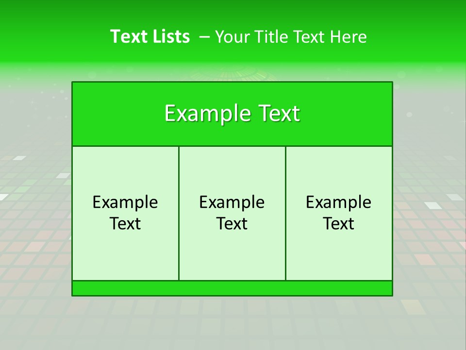 Glitter Schein Techno PowerPoint Template