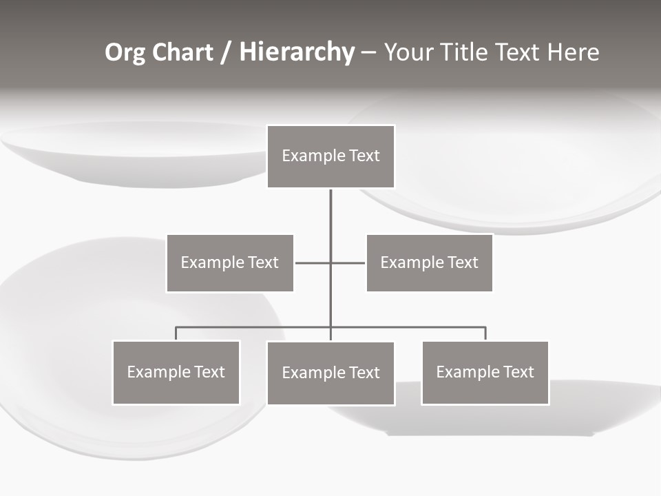 China White Bowl PowerPoint Template