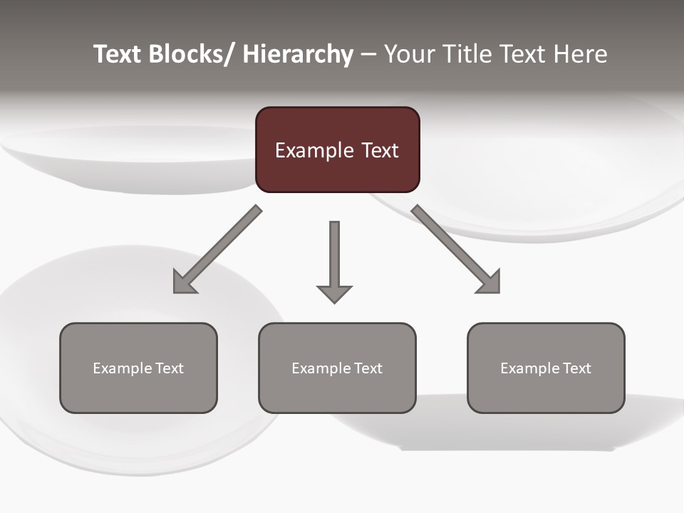 China White Bowl PowerPoint Template