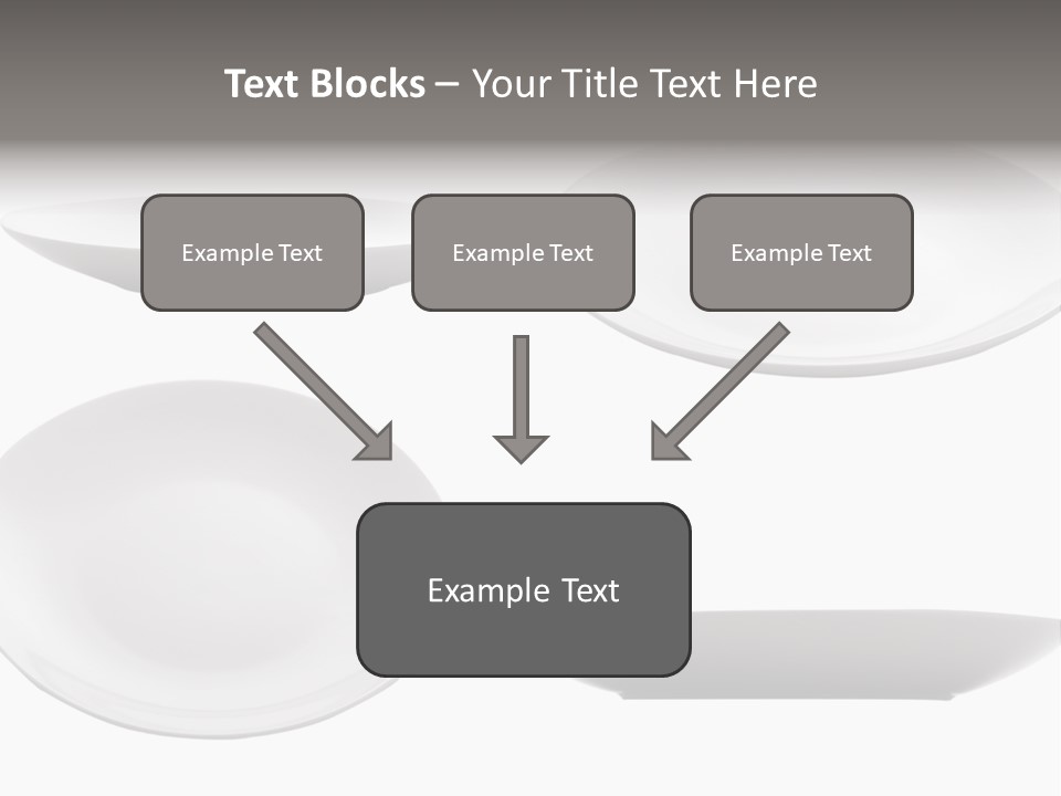 China White Bowl PowerPoint Template