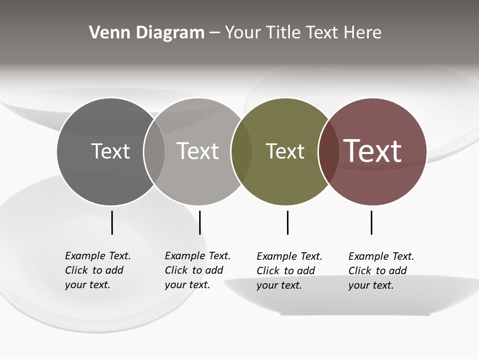 China White Bowl PowerPoint Template