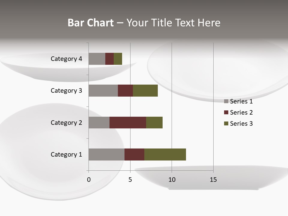 China White Bowl PowerPoint Template