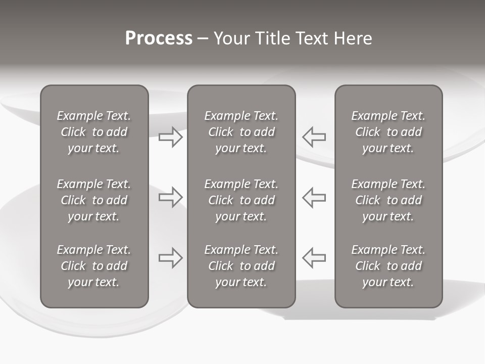 China White Bowl PowerPoint Template
