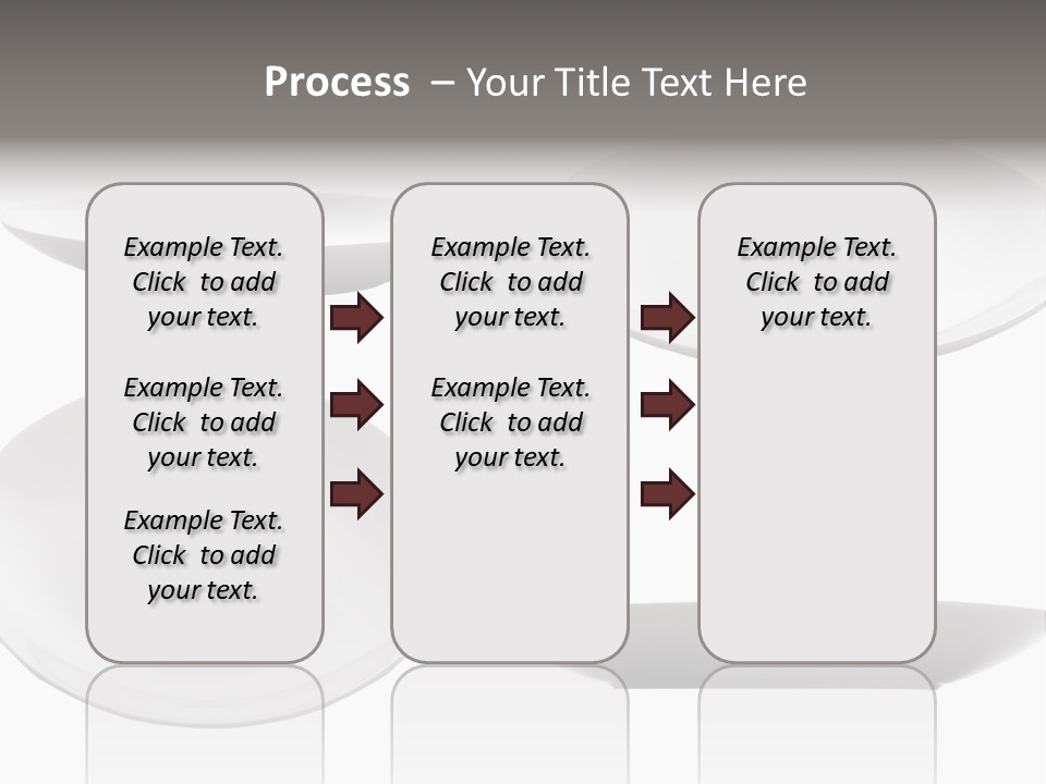 China White Bowl PowerPoint Template