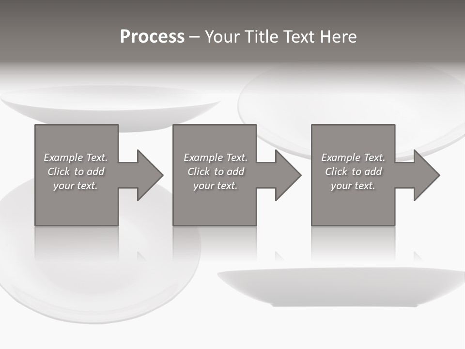 China White Bowl PowerPoint Template