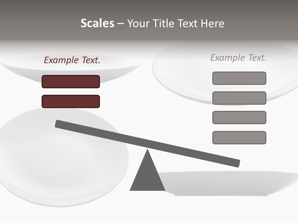China White Bowl PowerPoint Template