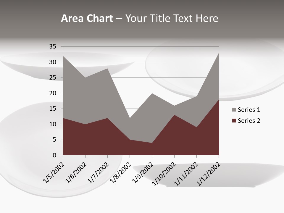 China White Bowl PowerPoint Template
