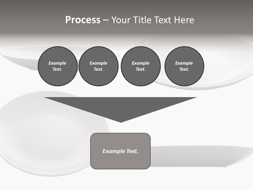 China White Bowl PowerPoint Template