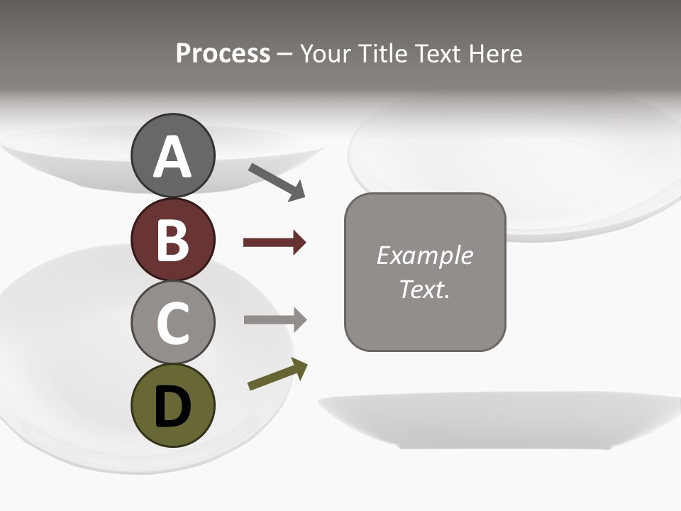 China White Bowl PowerPoint Template