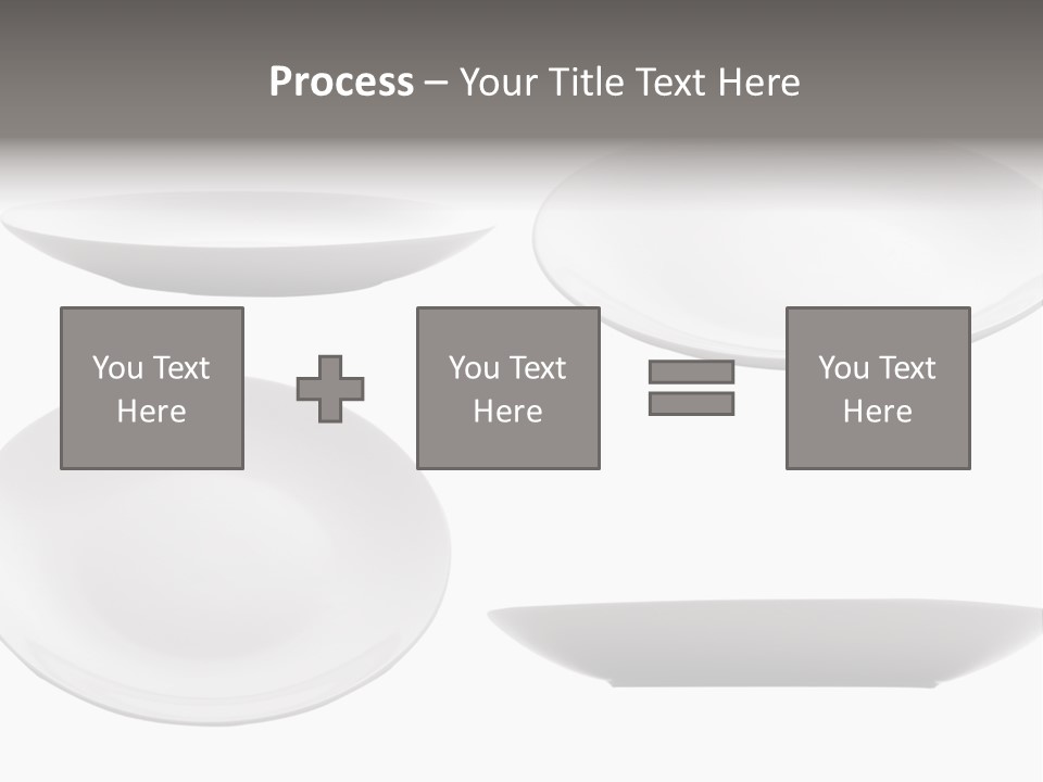 China White Bowl PowerPoint Template