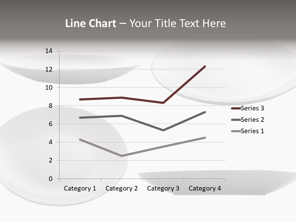 China White Bowl PowerPoint Template
