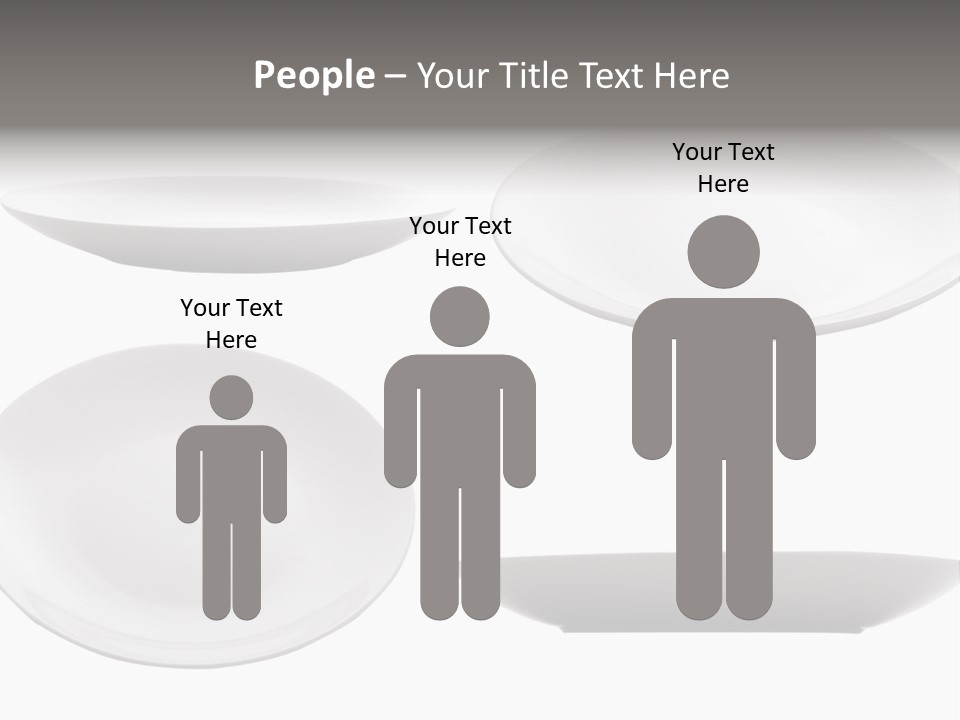 China White Bowl PowerPoint Template