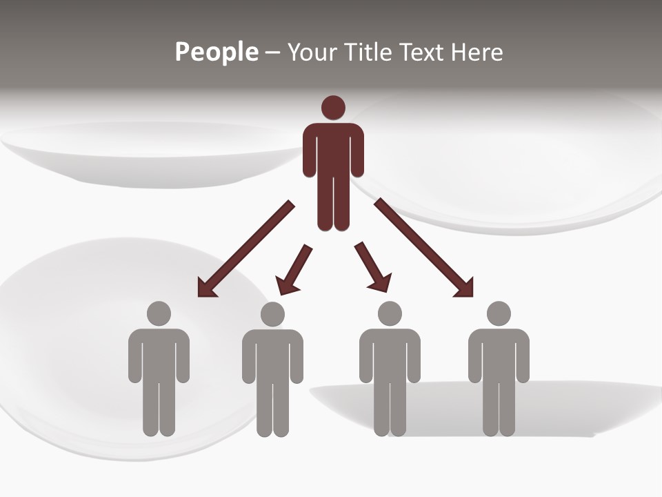 China White Bowl PowerPoint Template