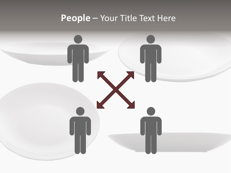 China White Bowl PowerPoint Template