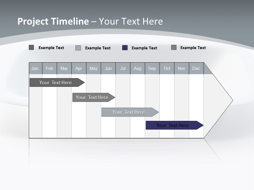 Illustration Plastic Single PowerPoint Template