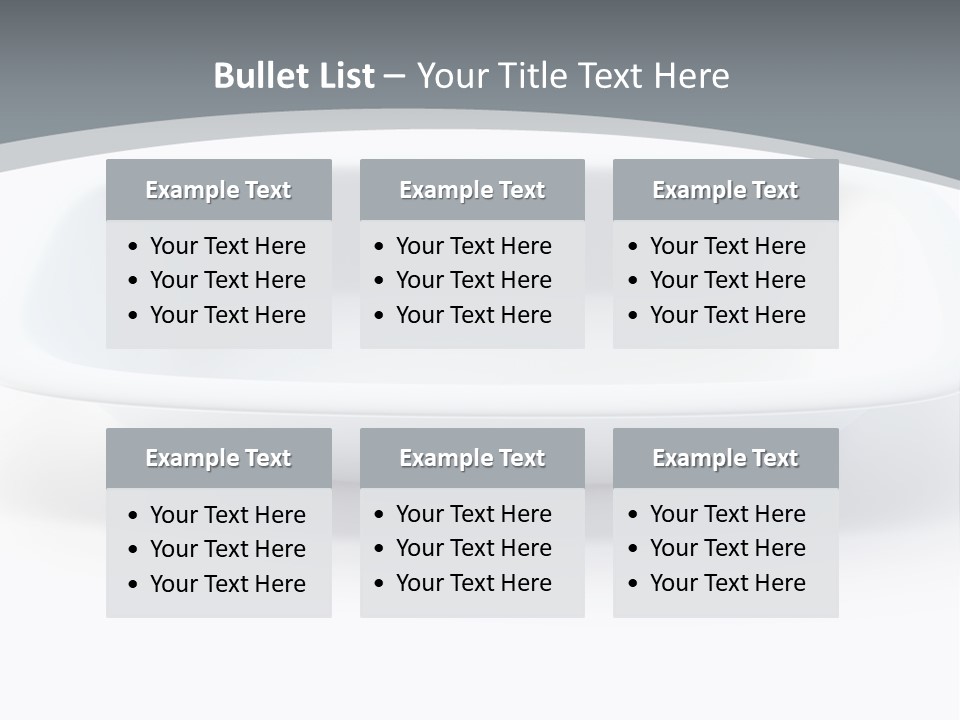 Illustration Plastic Single PowerPoint Template