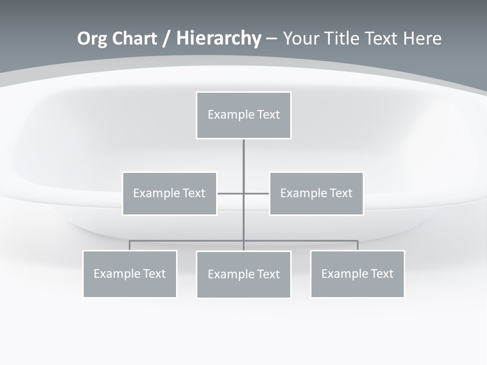 Illustration Plastic Single PowerPoint Template