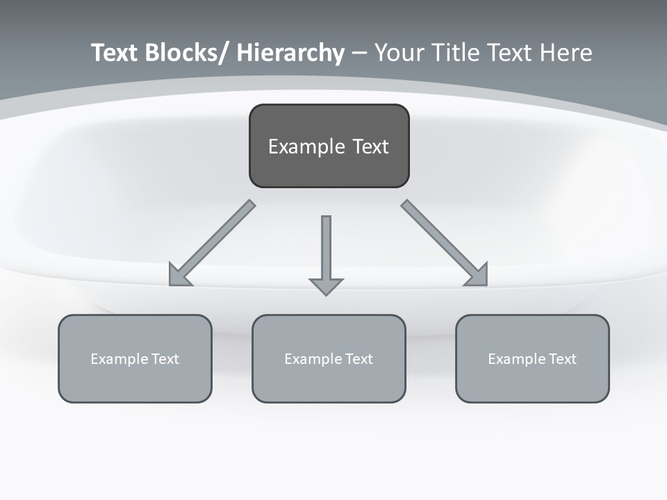 Illustration Plastic Single PowerPoint Template