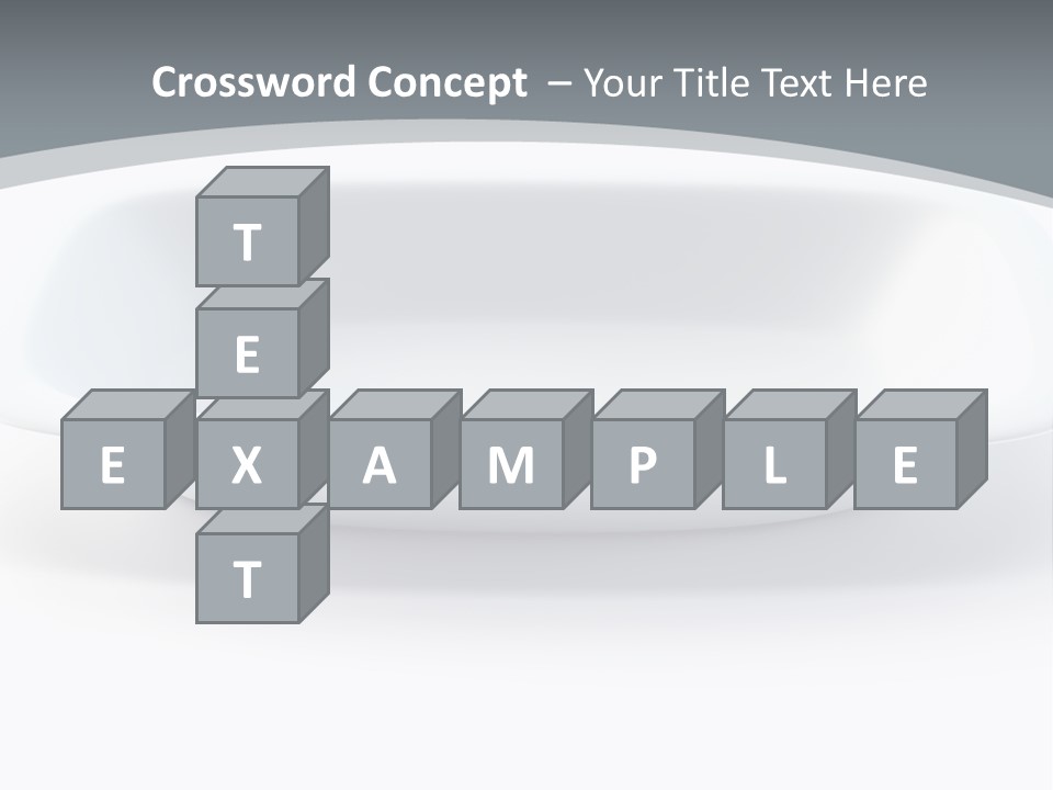 Illustration Plastic Single PowerPoint Template