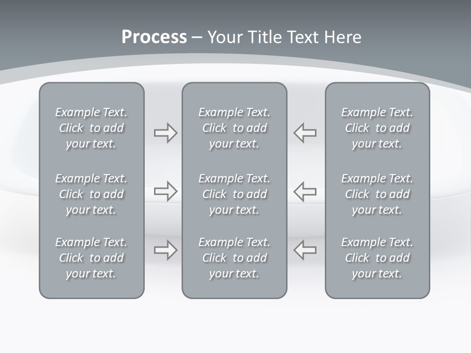 Illustration Plastic Single PowerPoint Template