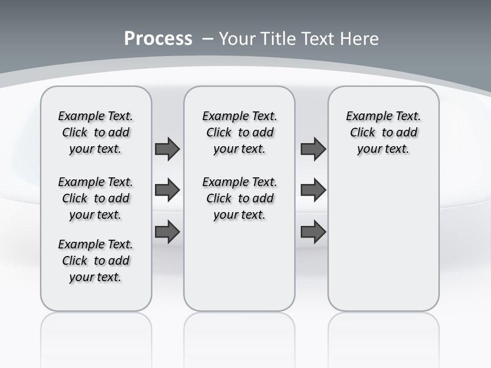 Illustration Plastic Single PowerPoint Template