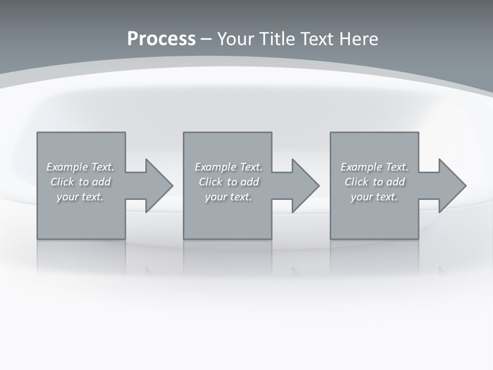 Illustration Plastic Single PowerPoint Template
