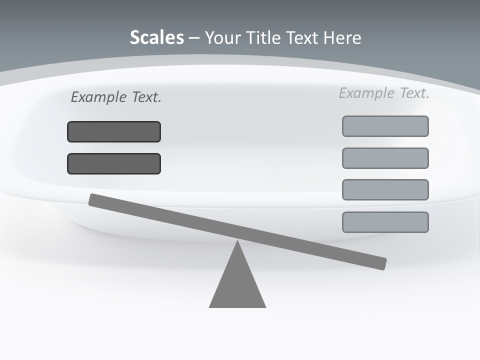 Illustration Plastic Single PowerPoint Template