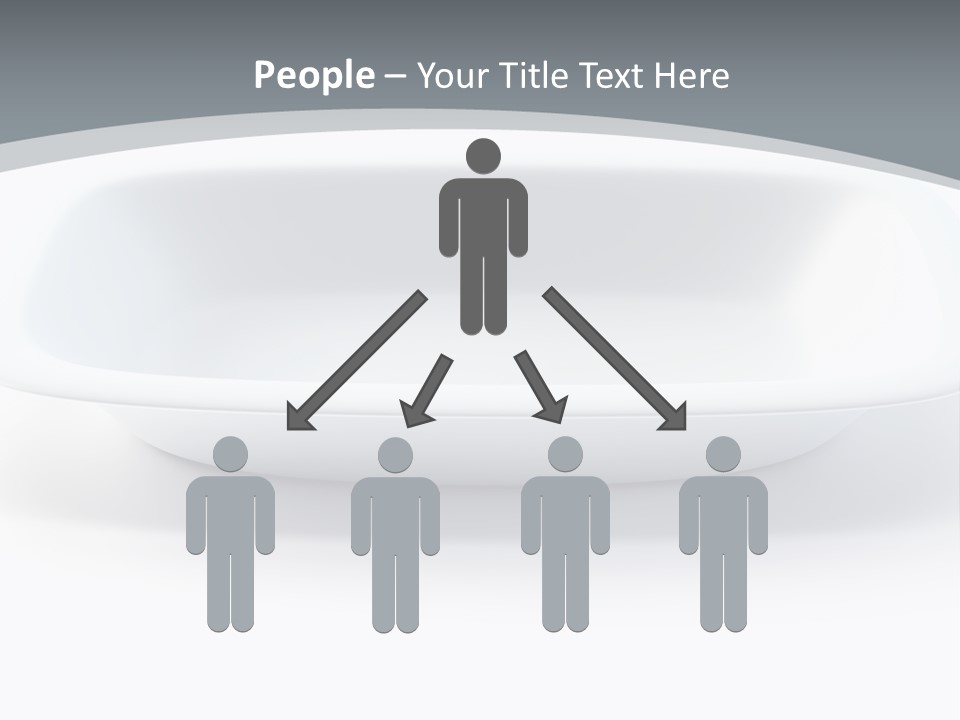 Illustration Plastic Single PowerPoint Template