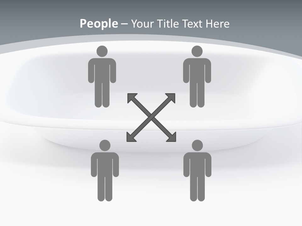 Illustration Plastic Single PowerPoint Template