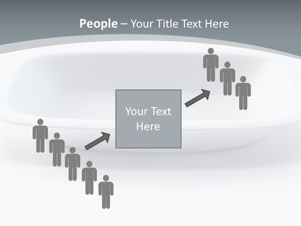 Illustration Plastic Single PowerPoint Template