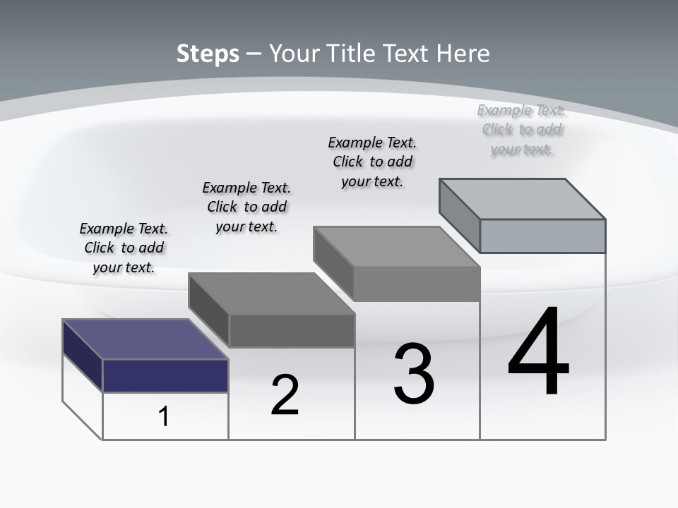 Illustration Plastic Single PowerPoint Template