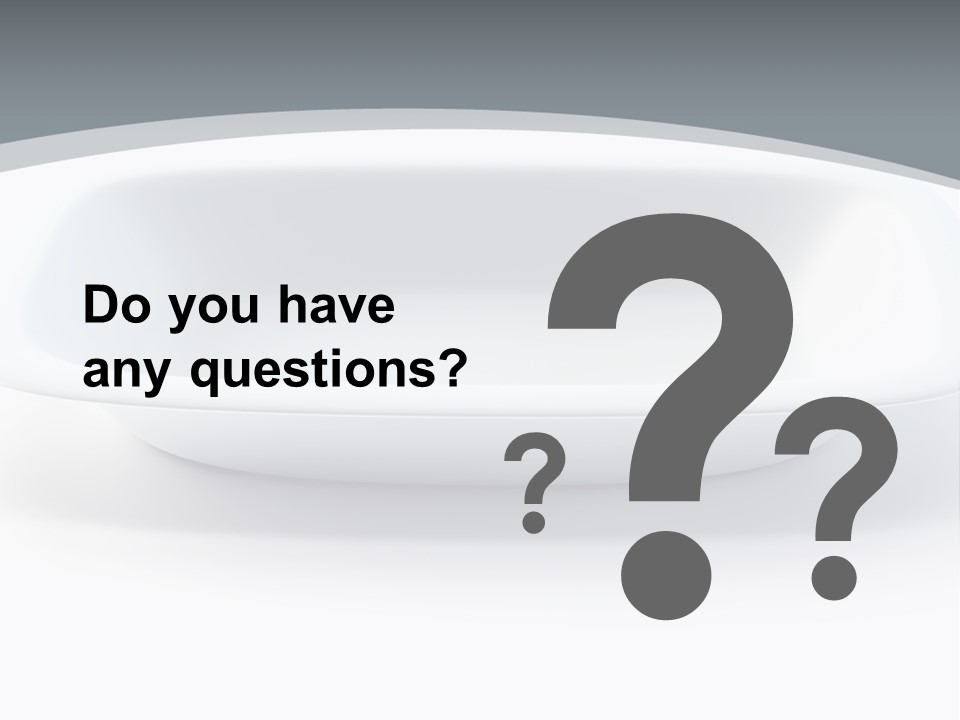 Illustration Plastic Single PowerPoint Template