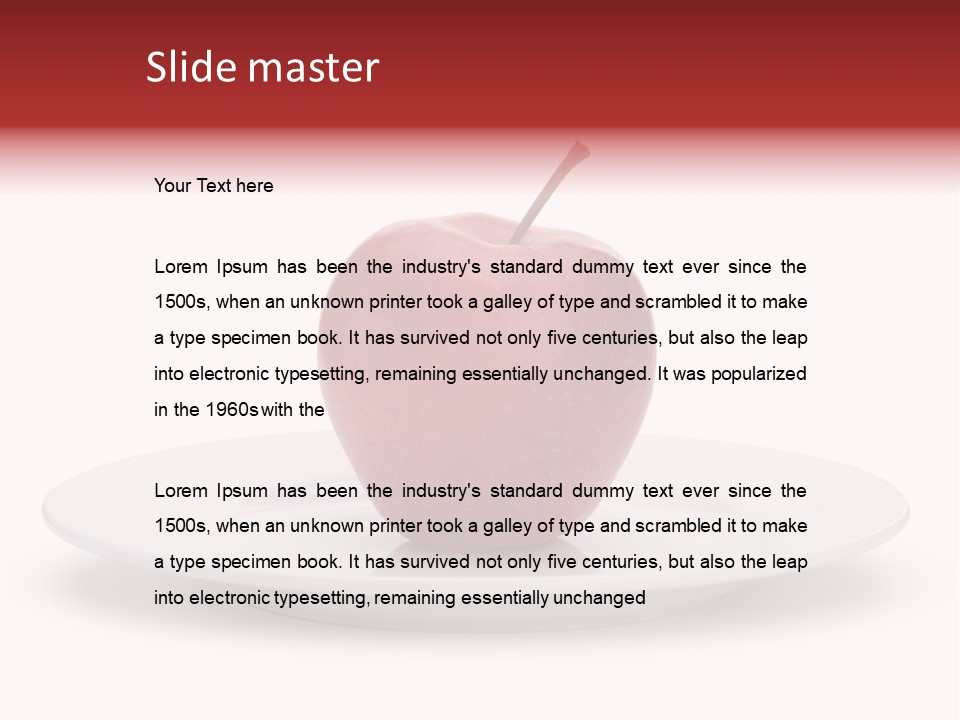 Snack Healthy Closeup PowerPoint Template