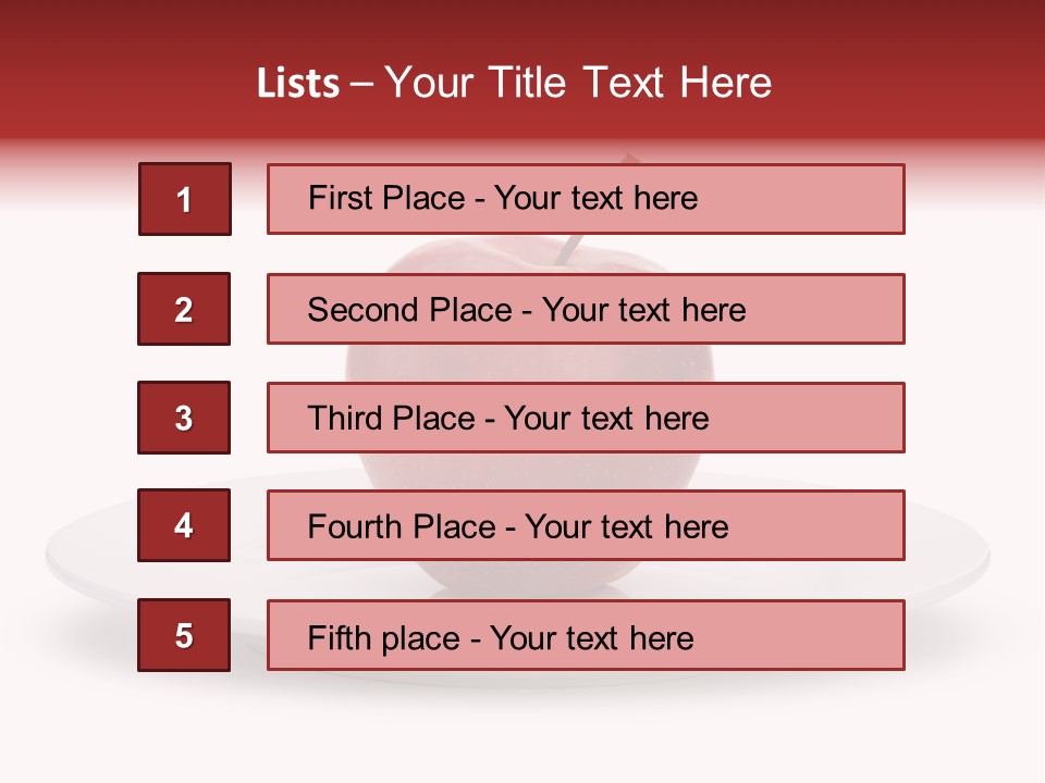 Snack Healthy Closeup PowerPoint Template