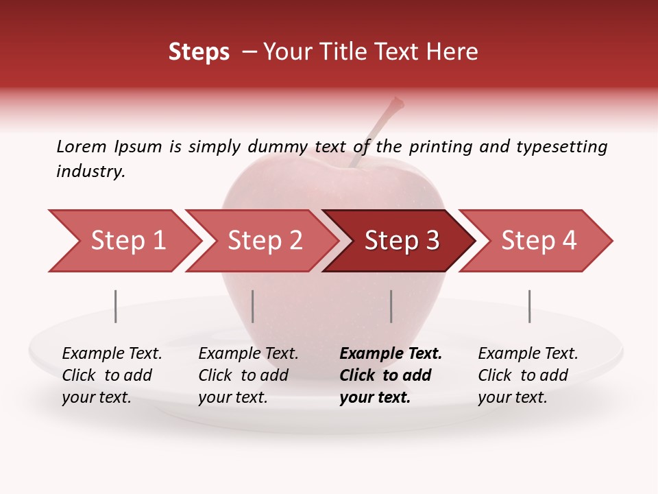 Snack Healthy Closeup PowerPoint Template