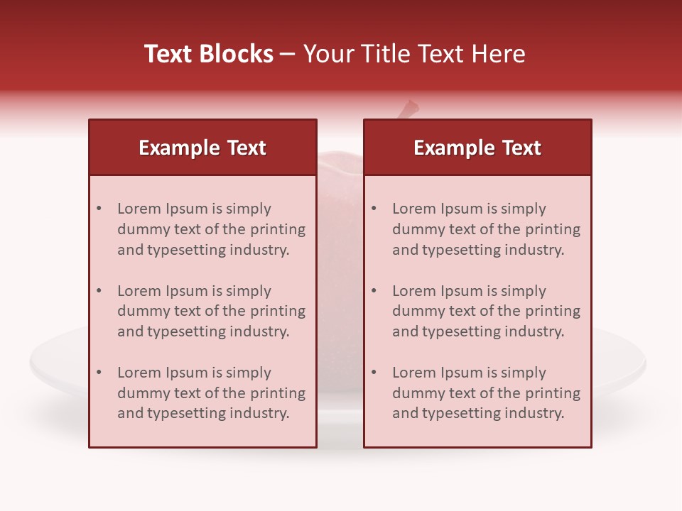 Snack Healthy Closeup PowerPoint Template