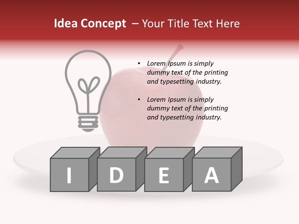 Snack Healthy Closeup PowerPoint Template