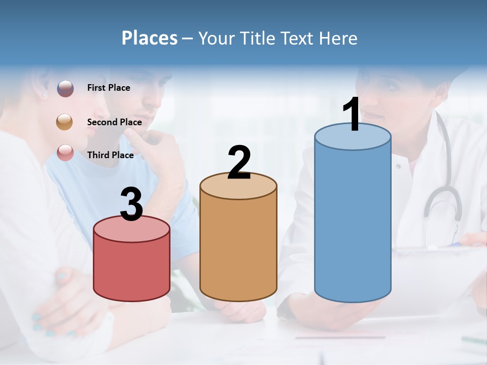 Medical Women Consulting PowerPoint Template