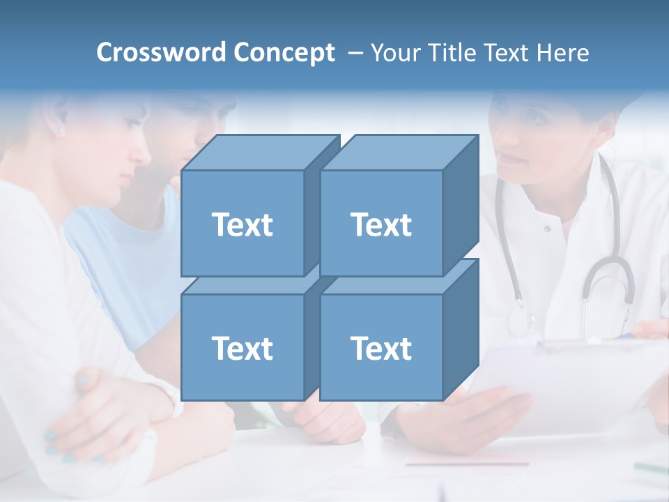 Medical Women Consulting PowerPoint Template