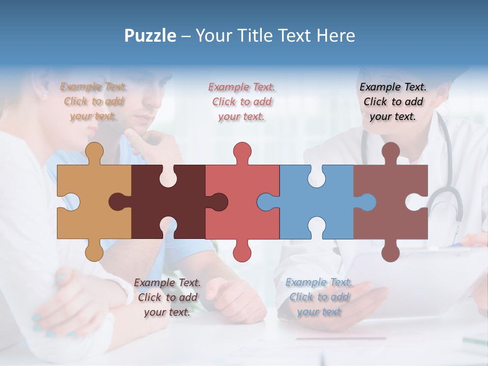 Medical Women Consulting PowerPoint Template