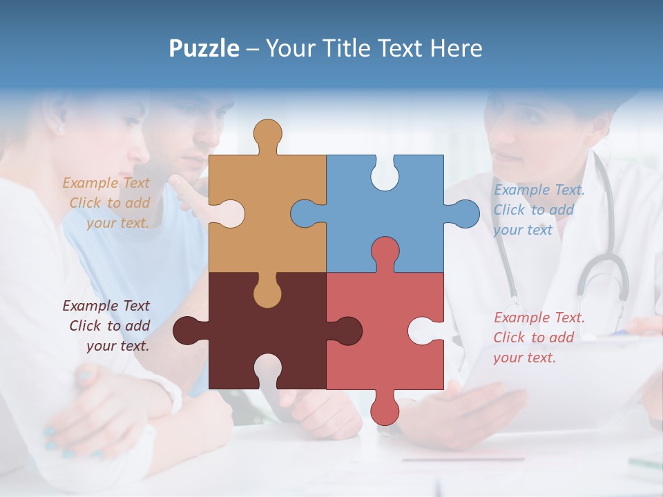 Medical Women Consulting PowerPoint Template