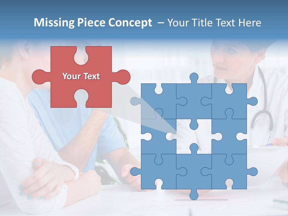 Medical Women Consulting PowerPoint Template