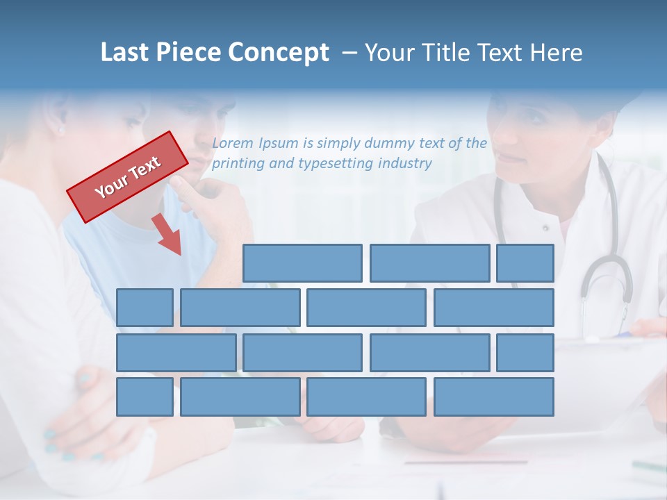 Medical Women Consulting PowerPoint Template