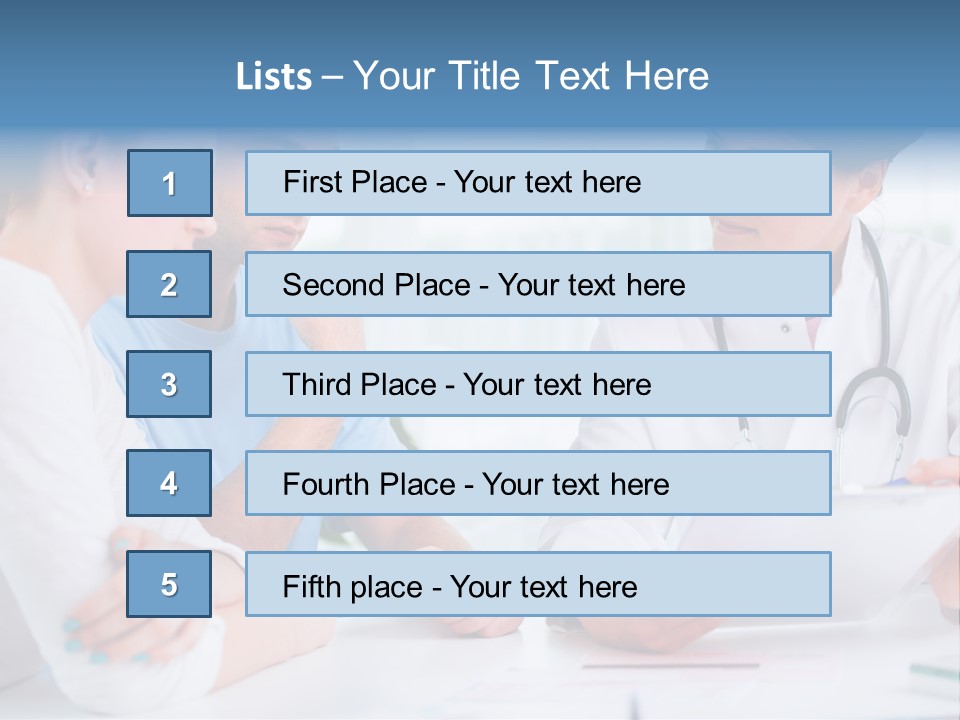 Medical Women Consulting PowerPoint Template